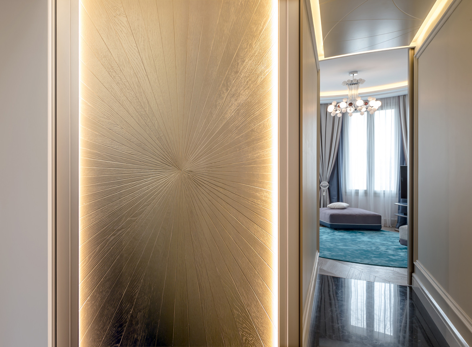 Interior design of a villa In Monte-Carlo, Monaco