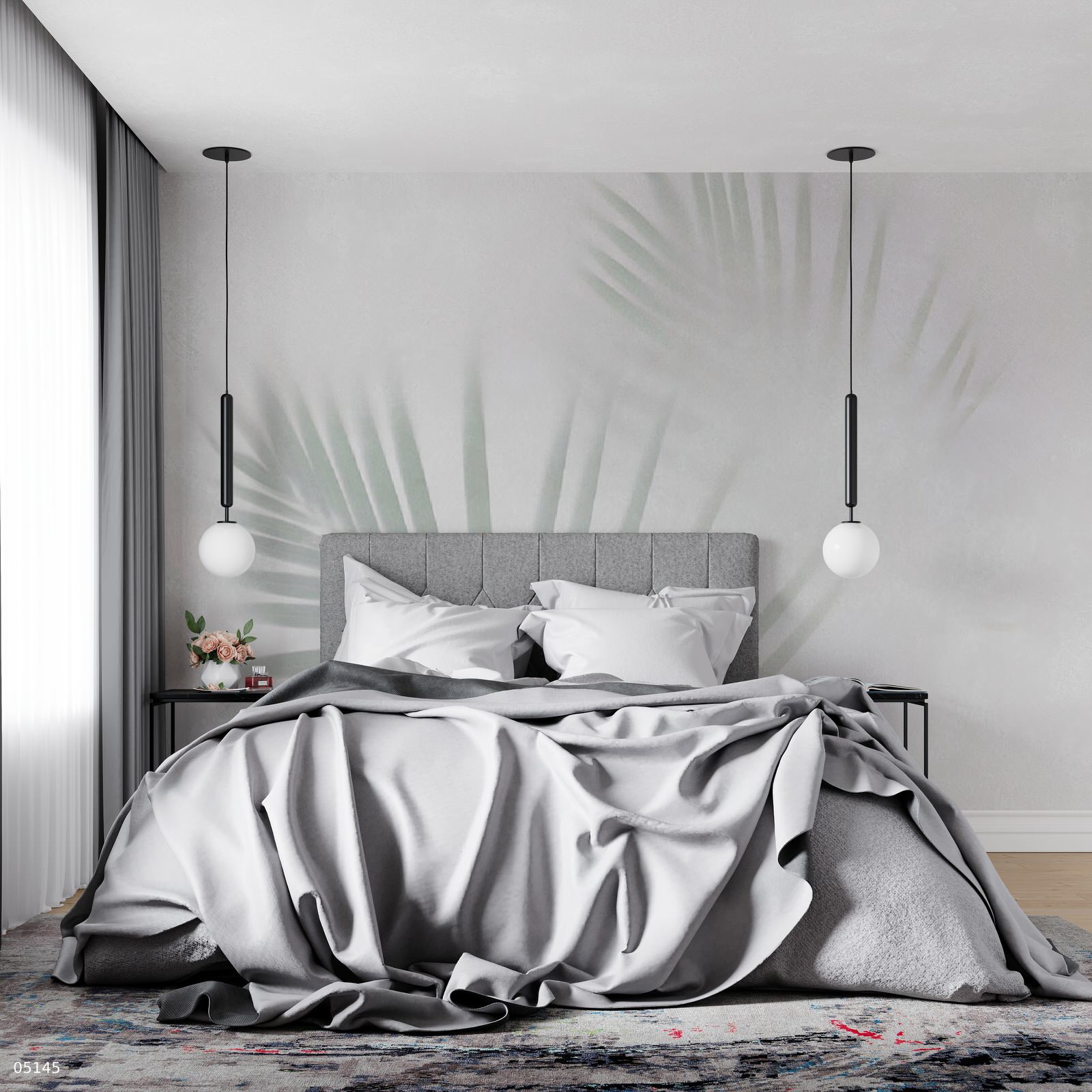 Зелень за матовым стеклом