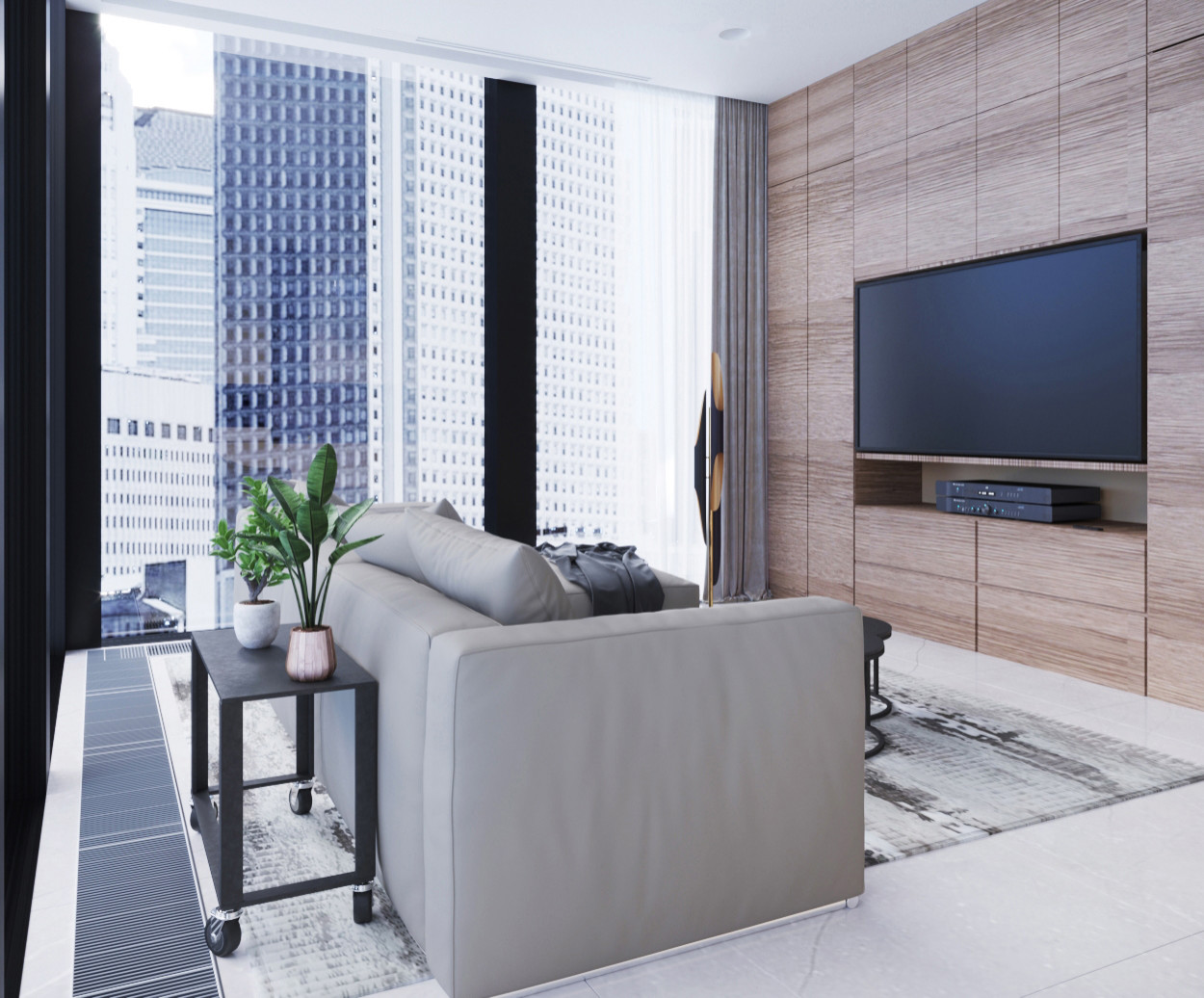 Обложка проекта: Апартаменты в Neva Towers