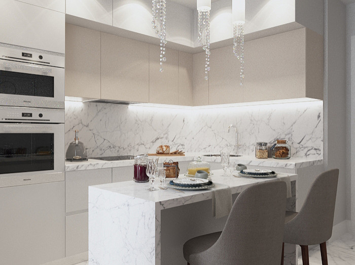 Обложка проекта: Квартира для молодой девушки