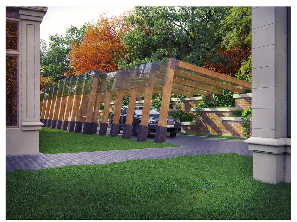 Реконструкция частного дома в Кранодаре в английском стиле с элементами эклекти