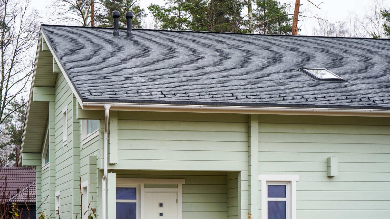 ОБЗОР ПОСТРОЕННОГО ДОМА ИЗ КЛЕЕНОГО БРУСА ПО ПРОЕКТУ ФОРТА 160