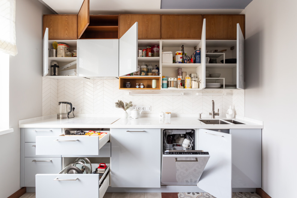 Белая кухня!