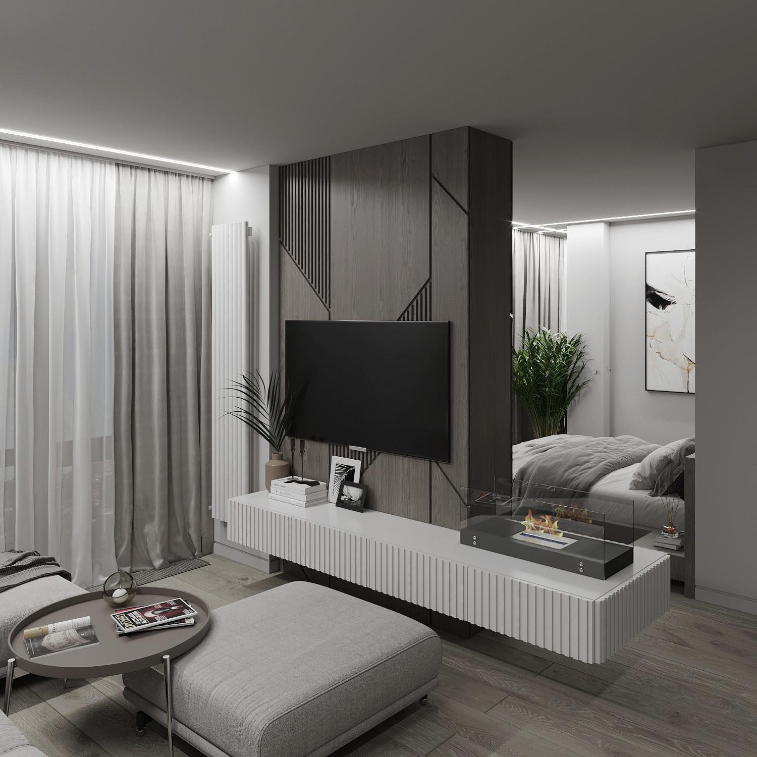 Интерьер в светлых тонах САМАРА