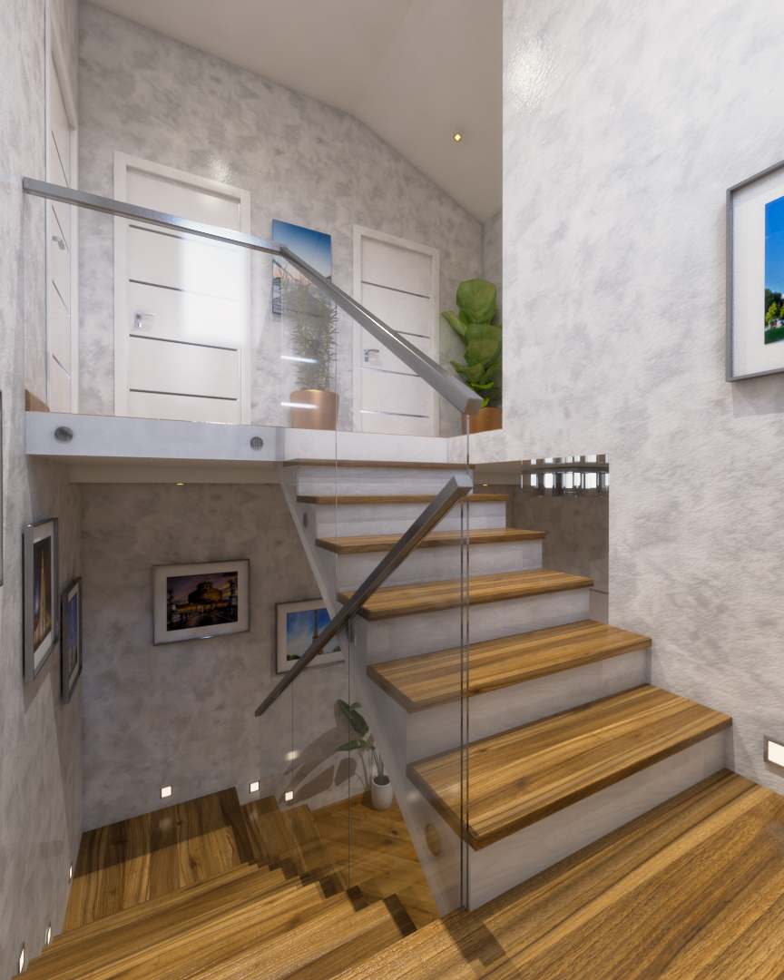 Стеклянная лестница