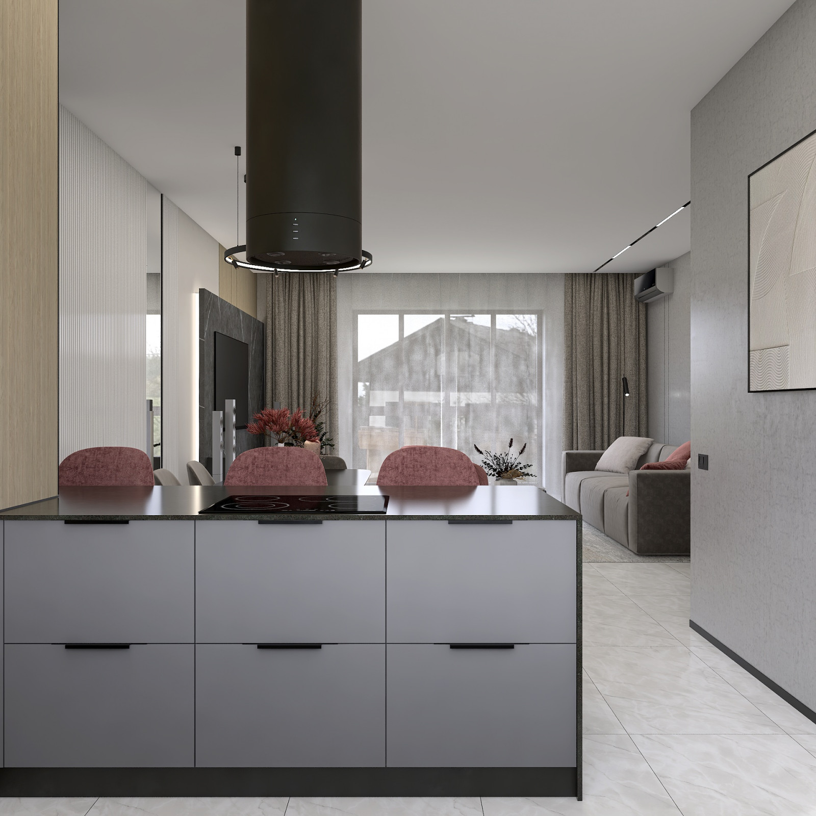 Частный дом в современном стиле.