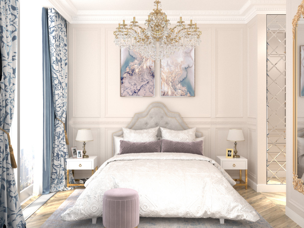 Классический интерьер в Москва Сити