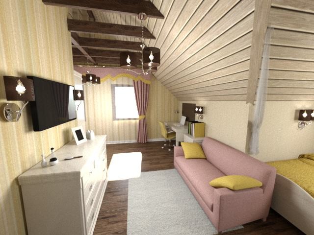 Коттедж в стиле Кантри