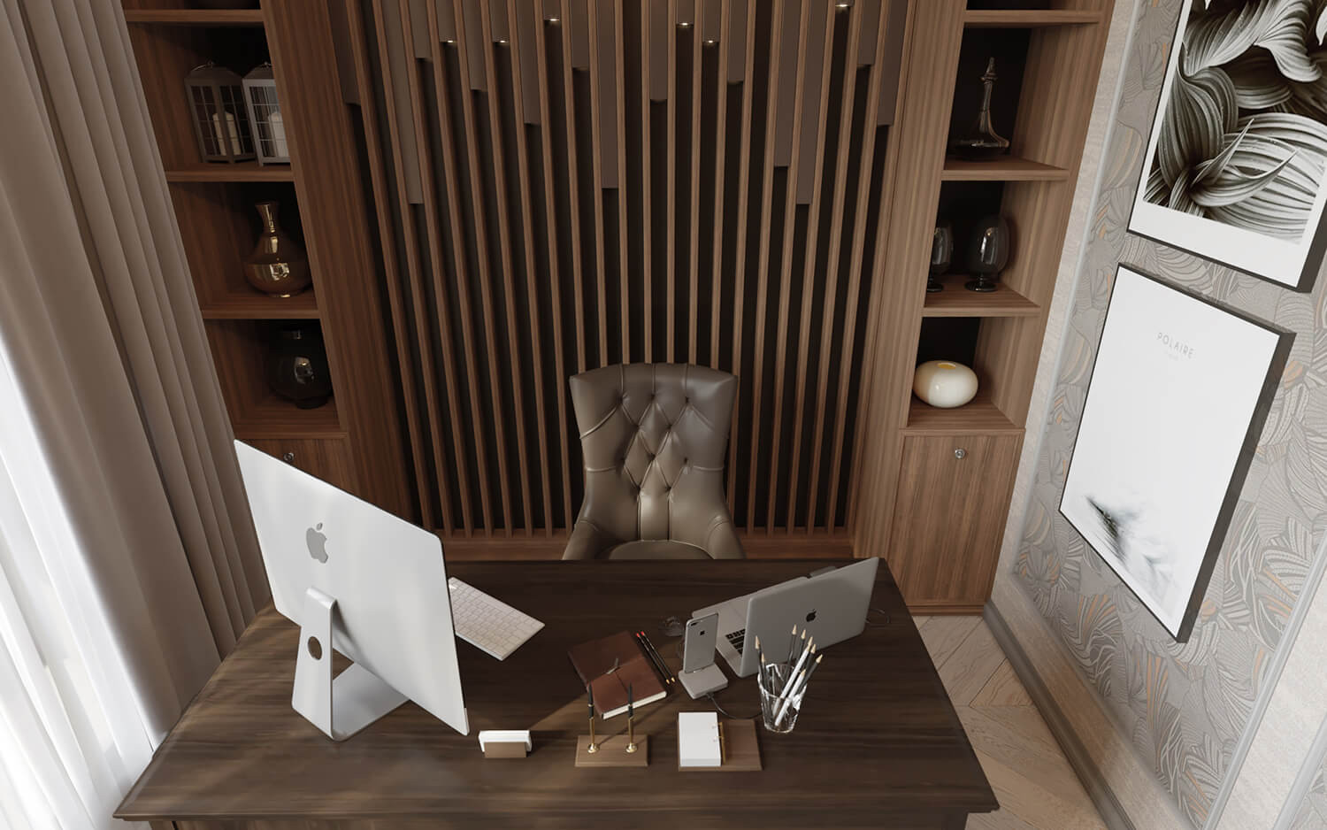 Дизайн интерьера жилого дома. Современная классика.