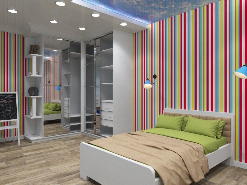 Дизайн-проект детской комнаты для мальчика