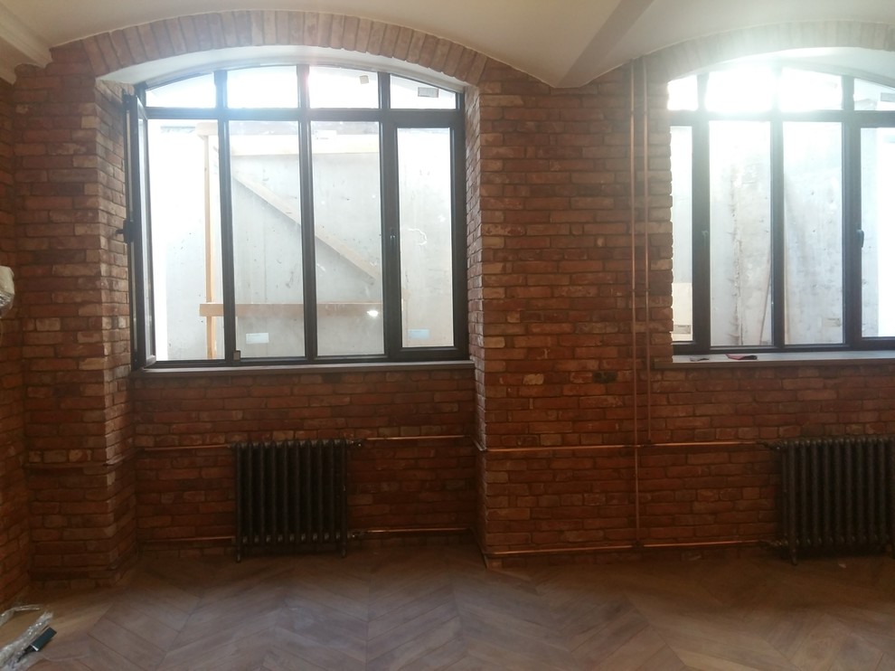 Отделка лофта по проекту бюро Август Проект