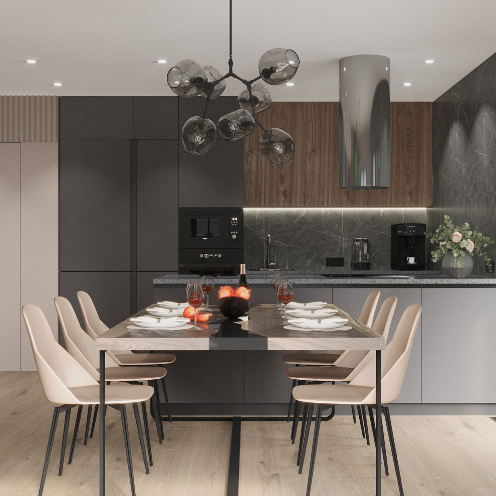 Дизайн-проект дома, площадью 110 м2 в г. Новосибирск. Кольцово