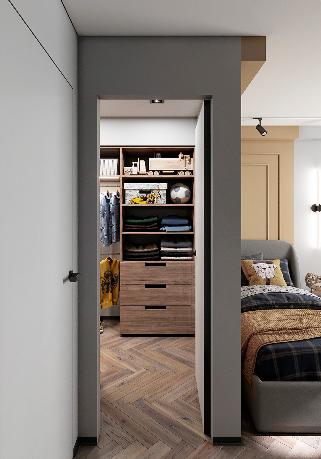 Проект «Культура» для семьи с двумя детьми, ценящими комфорт, безопасность и сти