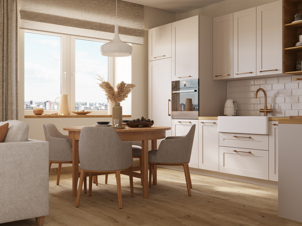 Scandi, кухня-гостиная