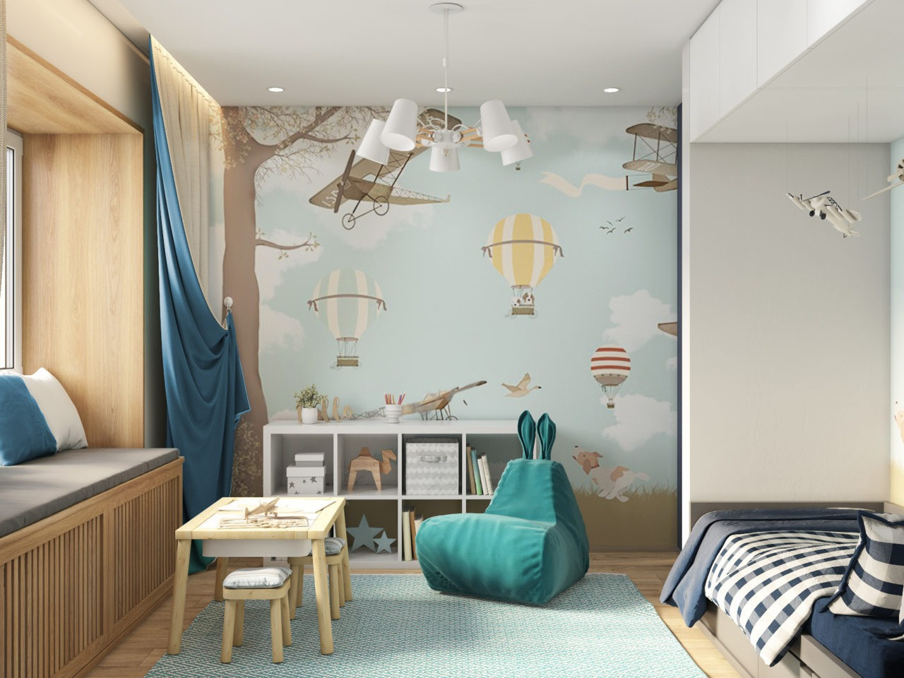 Обложка проекта: детская комната