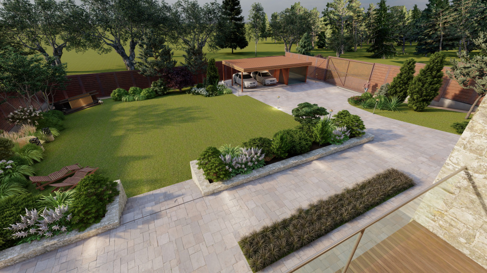 Лаконичный сад