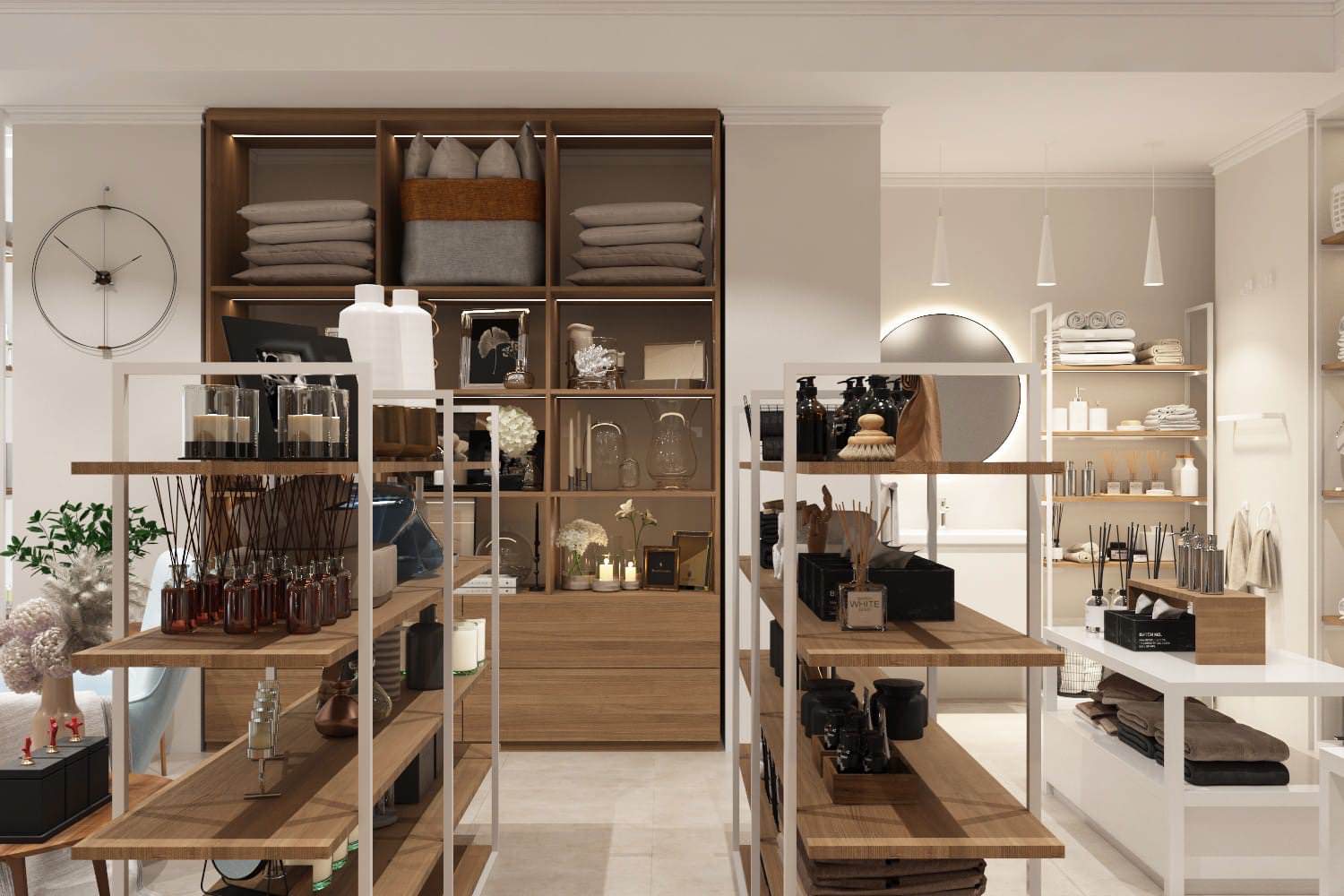 Дизайн-проект магазина домашнего текстиля в Липецке