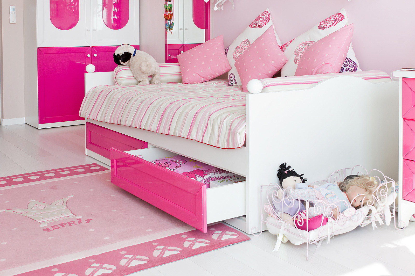 Детская комната для девочки в ЖК Riche Ville