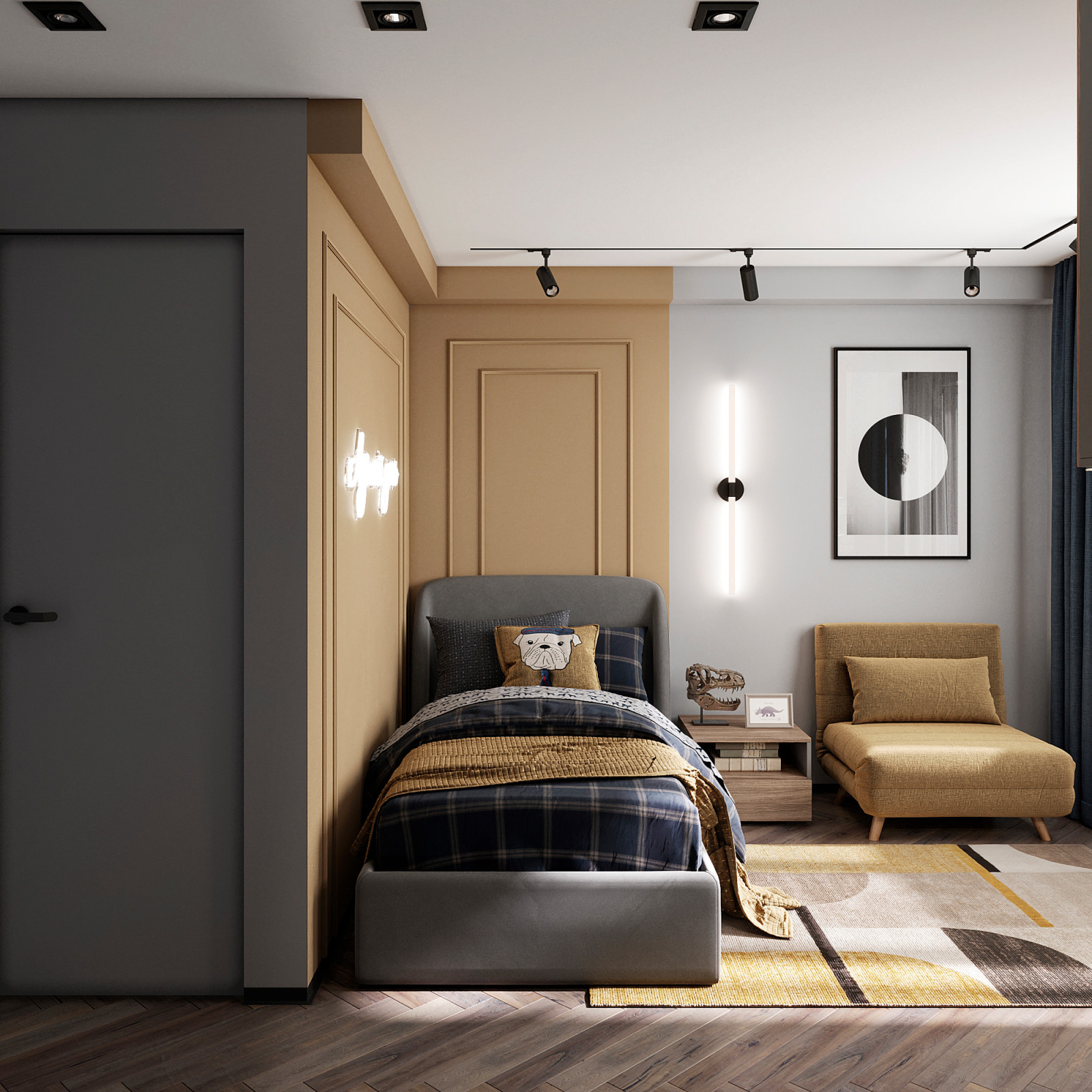 Проект «Культура» для семьи с двумя детьми, ценящими комфорт, безопасность и сти