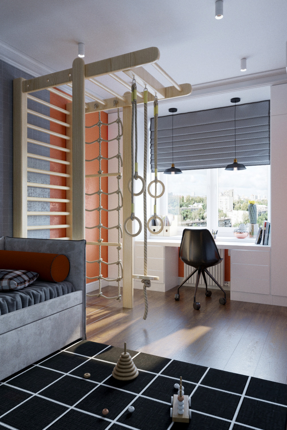 Дизайн квартиры в ЖК "Русский Авангард", Воронеж