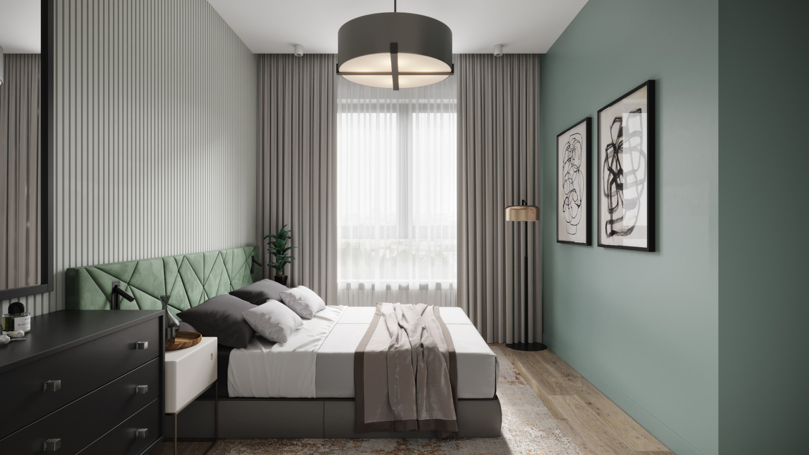 Обложка проекта: Квартира в ЖК Селигер Сити