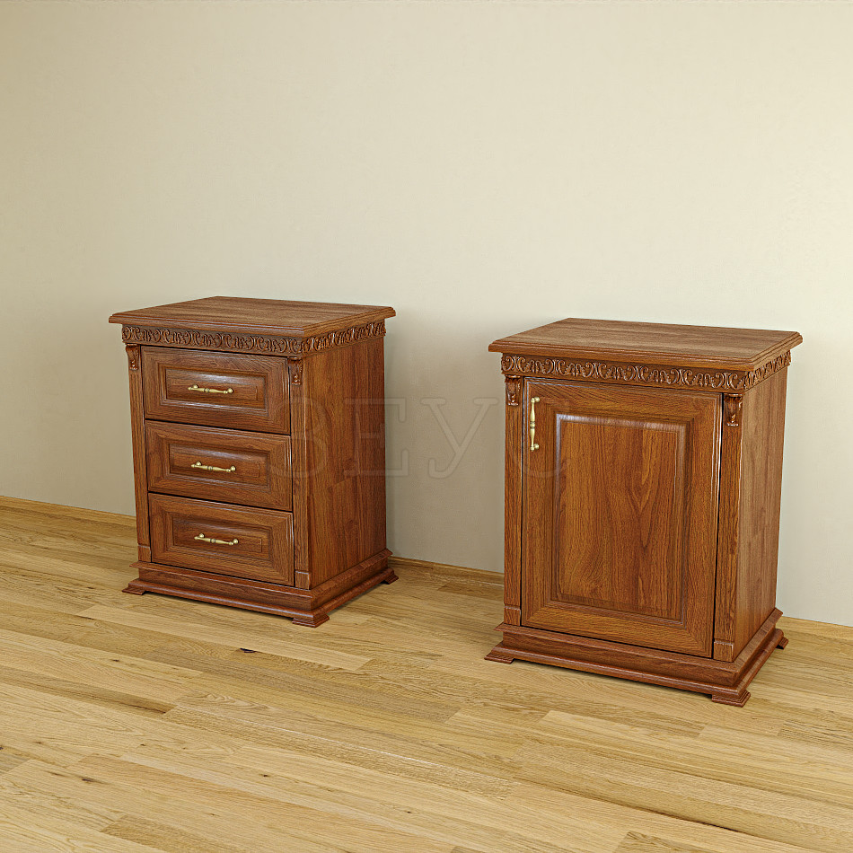 Тумбы из массива от студии мебели Зеус