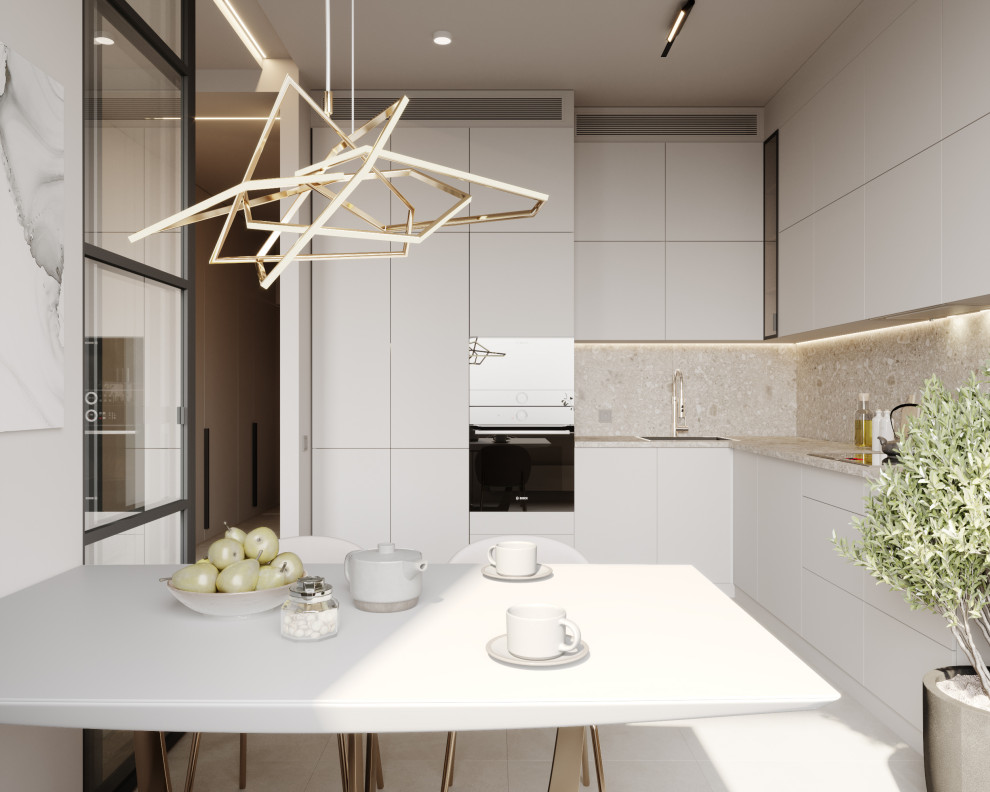 Кухня в стиле минимализм