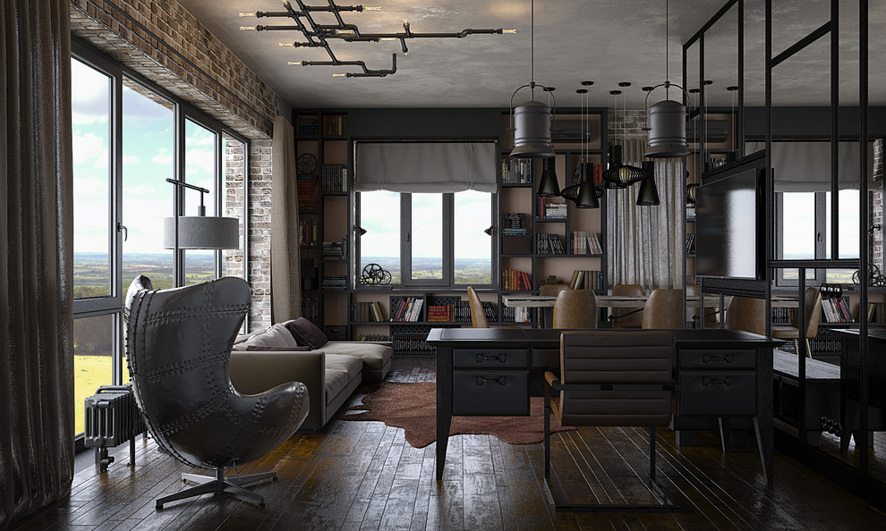 квартира в стиле ЛОФТ