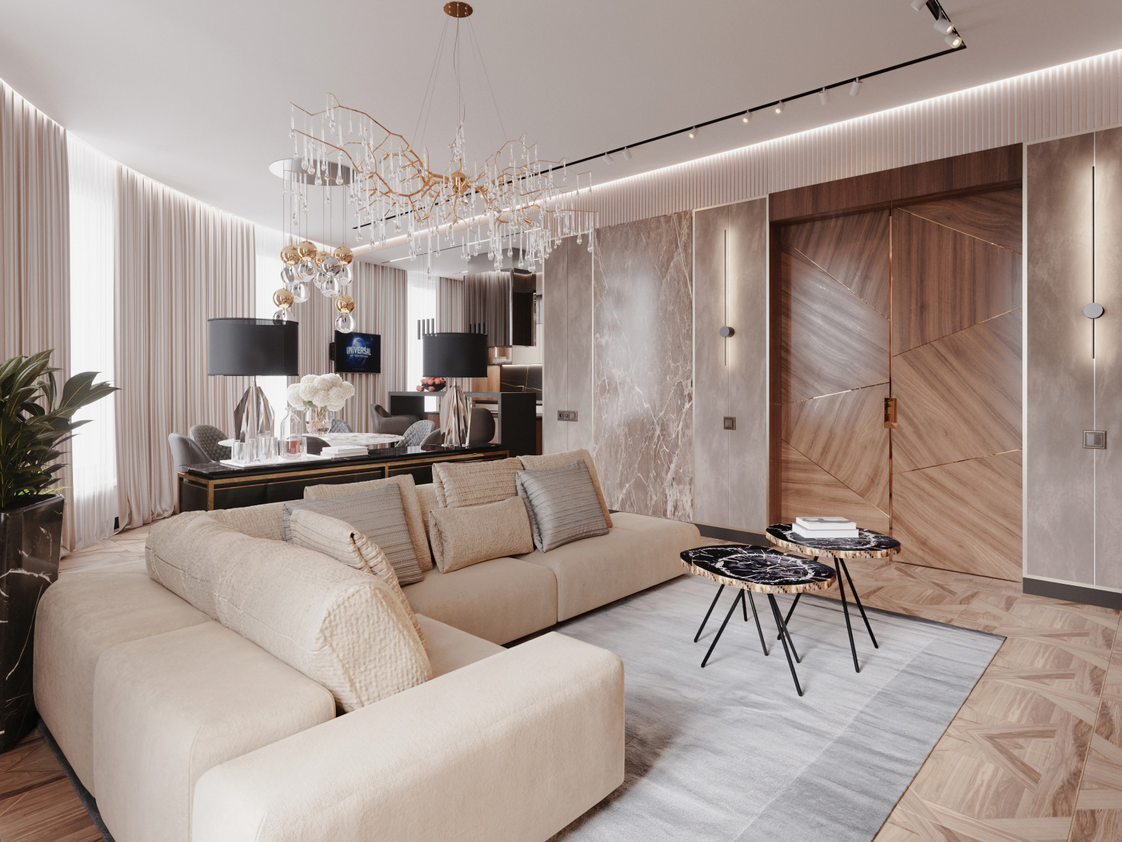 ЖК "Новый город" 140 м²