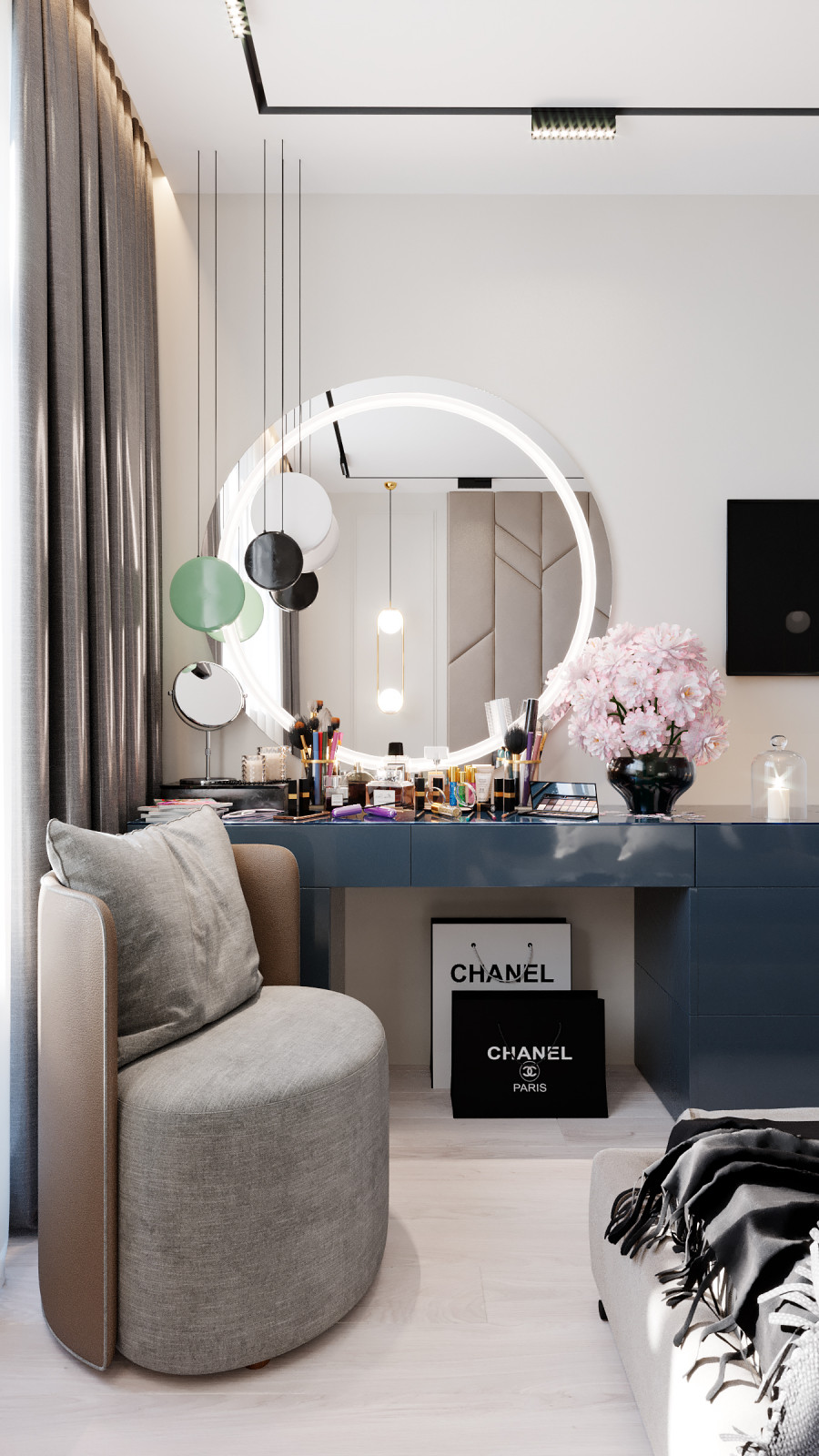 Интерьер квартиры площадью 49,17 м2