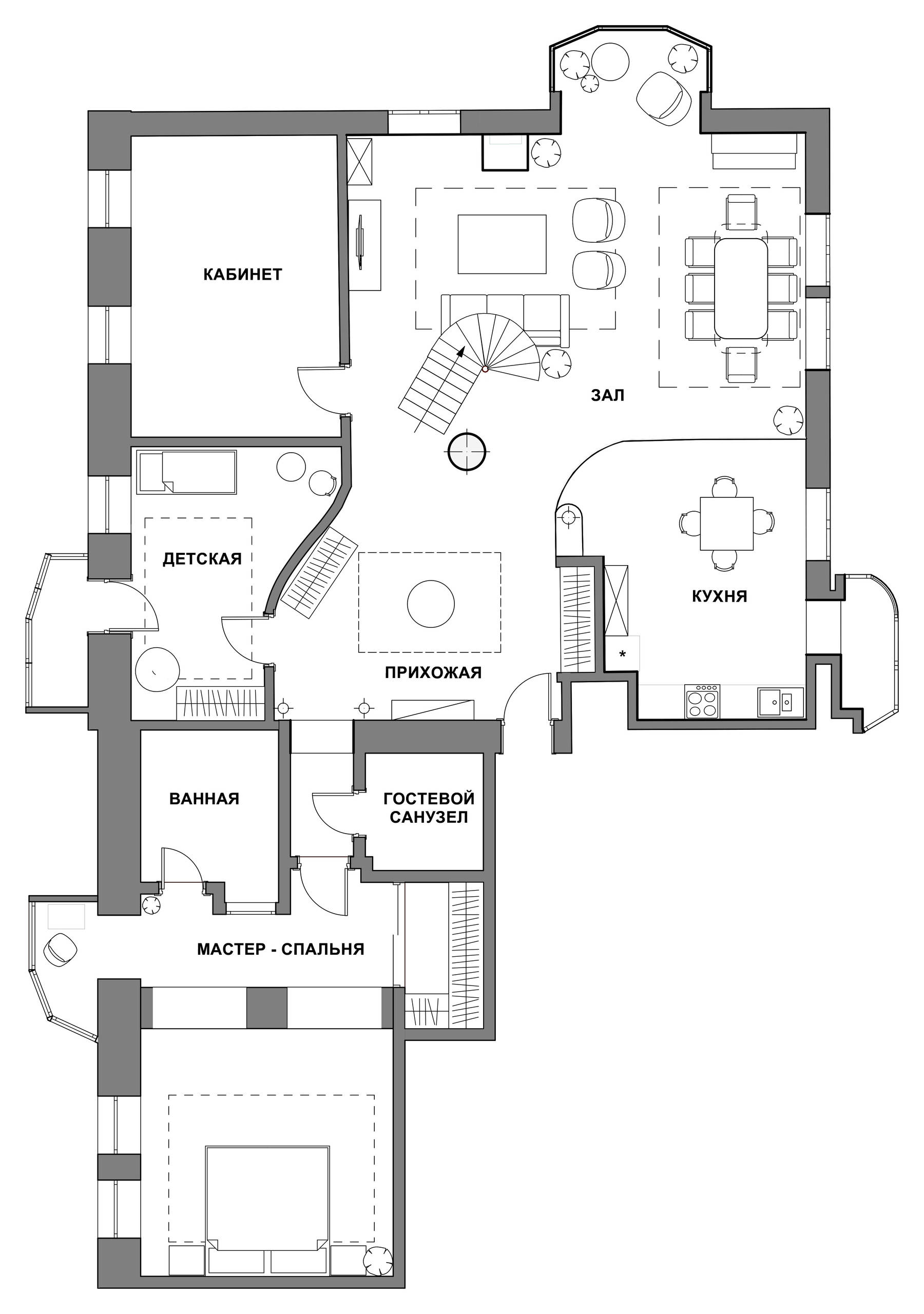 Houzz тур: Квартира с ремонтом за четыре месяца