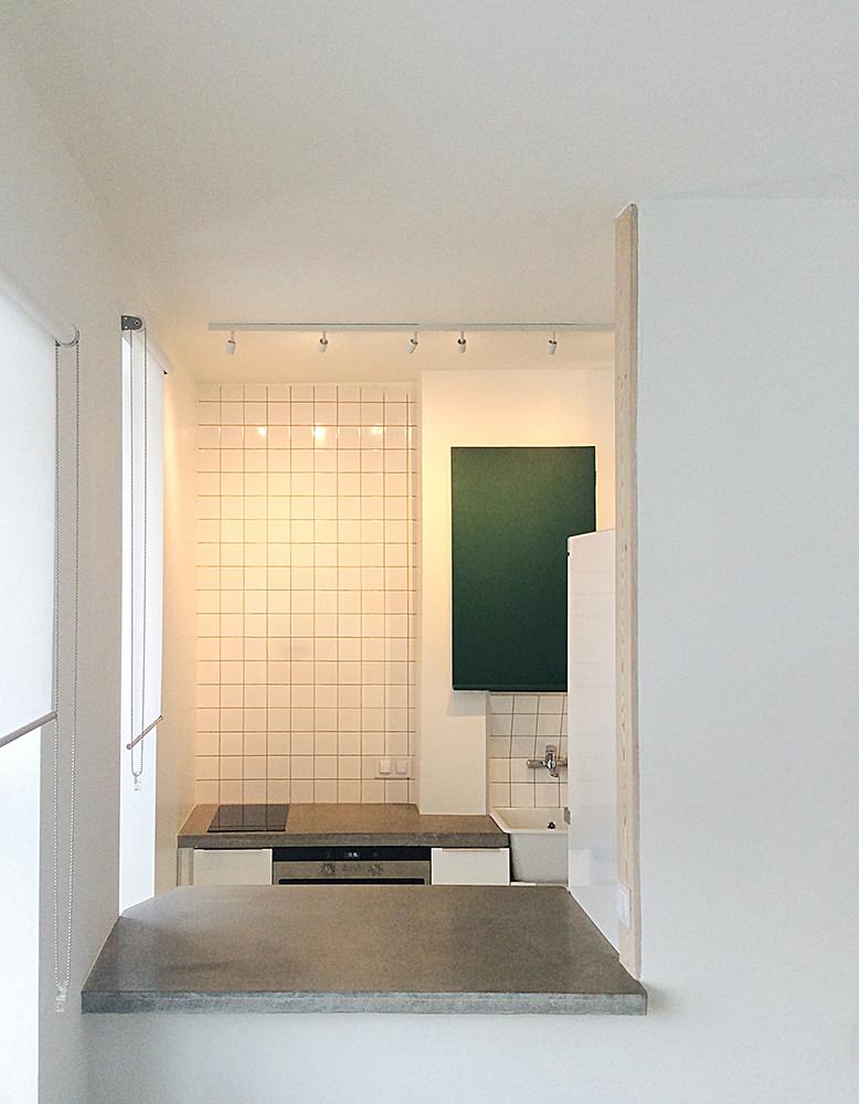 Кухня бетон