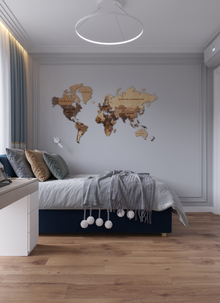 ДИЗАЙН ТРЕХКОМНАТНОЙ КВАРТИРЫ 89 КВ.М