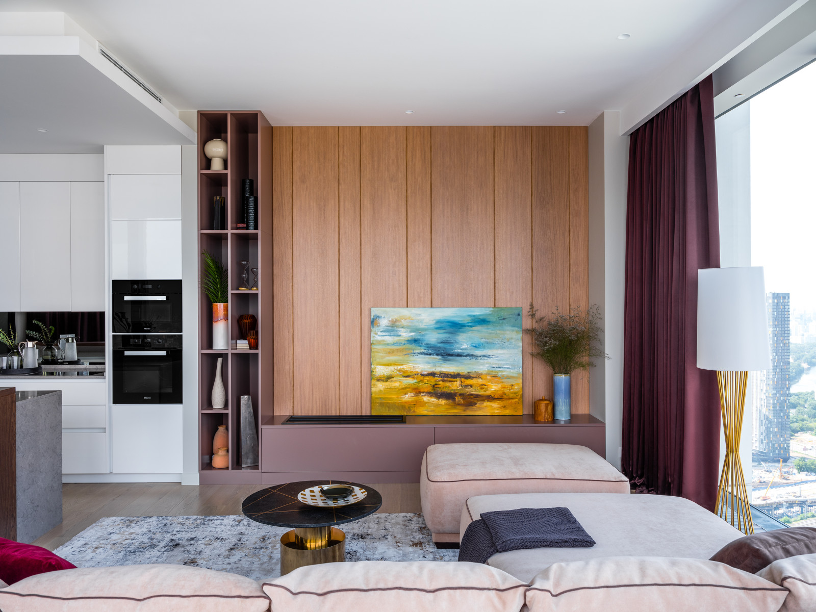 Стилизация апартаментов в Нева Тауэрс