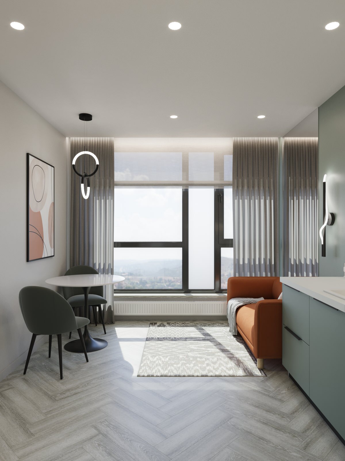 Кухня-гостиная