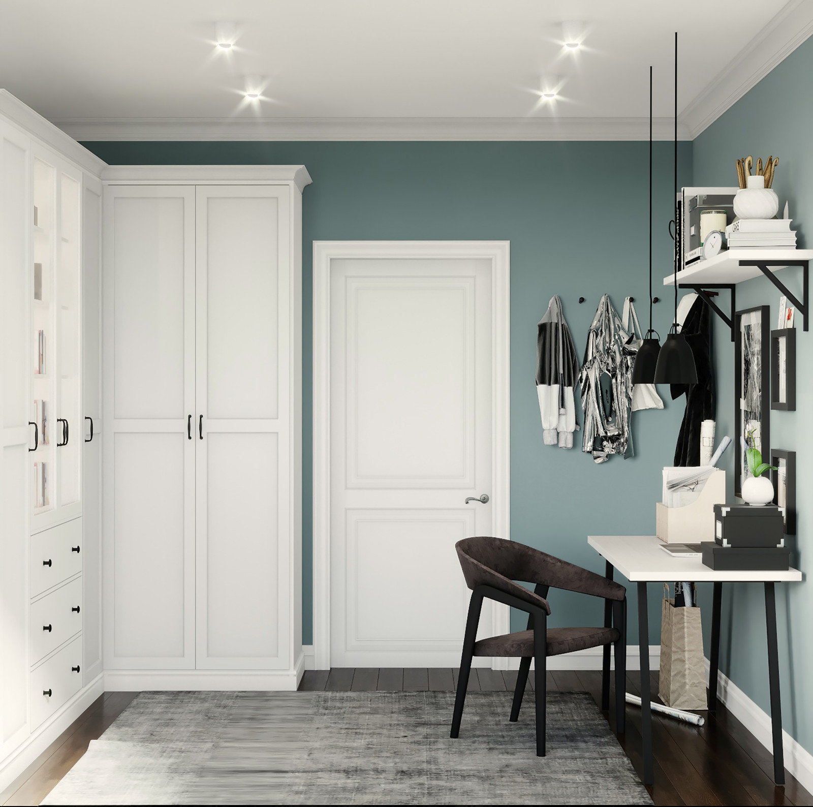 Уютная скандинавия для молодого человека