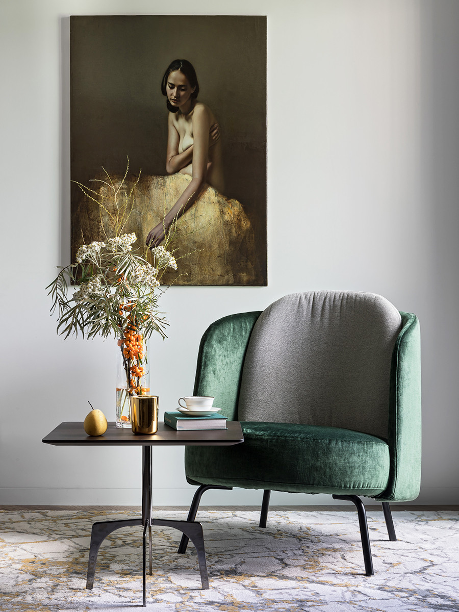 Чувственный минимализм: гостиная