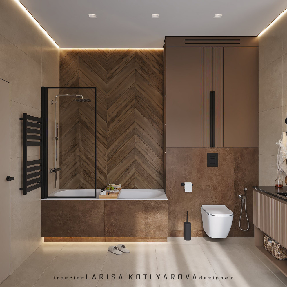 Дизайн-проект дома 105 кв.м. г. Ростов-на-Дону