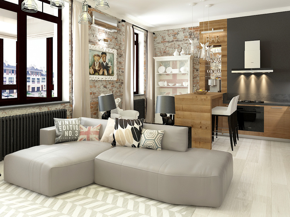 Квартира в стиле лофт