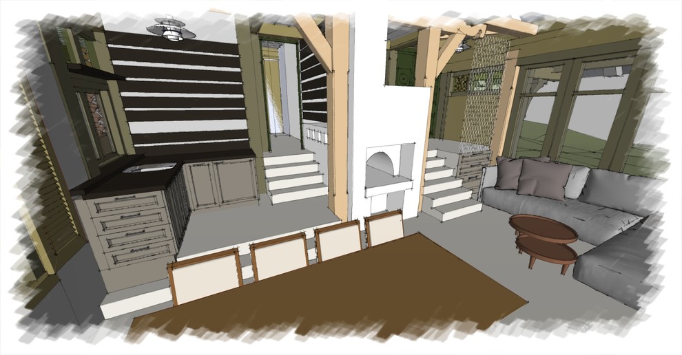 Гостевой домик с русской печкойектор