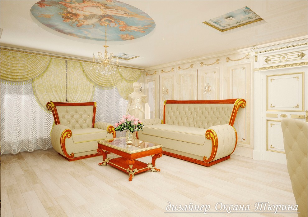 Обложка проекта: проект гостиной