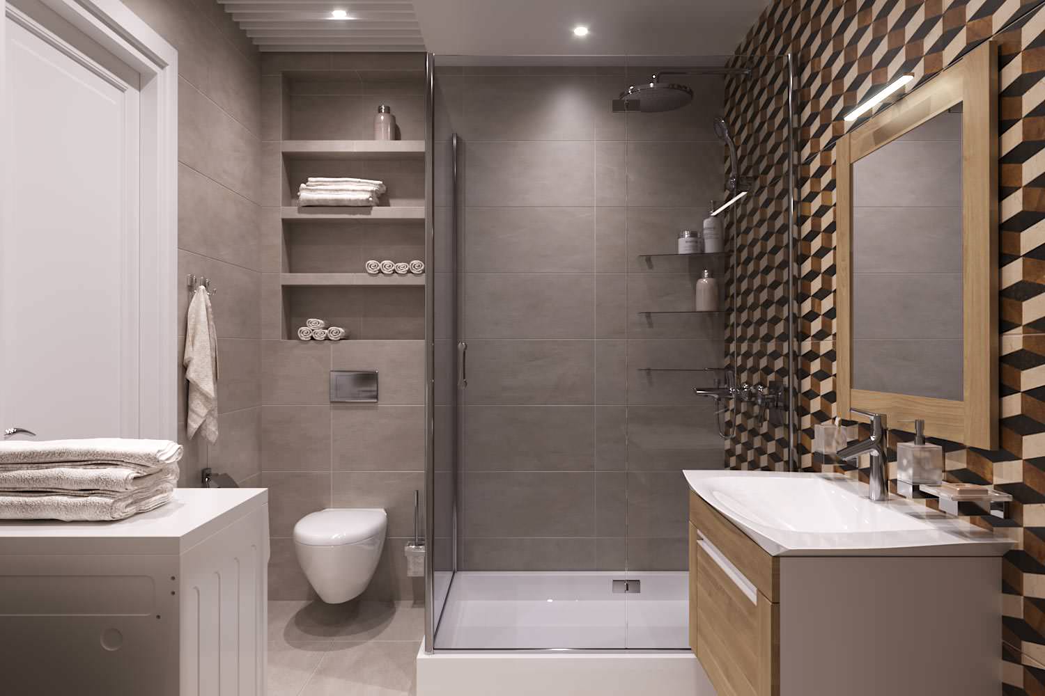 Проекты ванных комнат для магазина сантехники и плитки