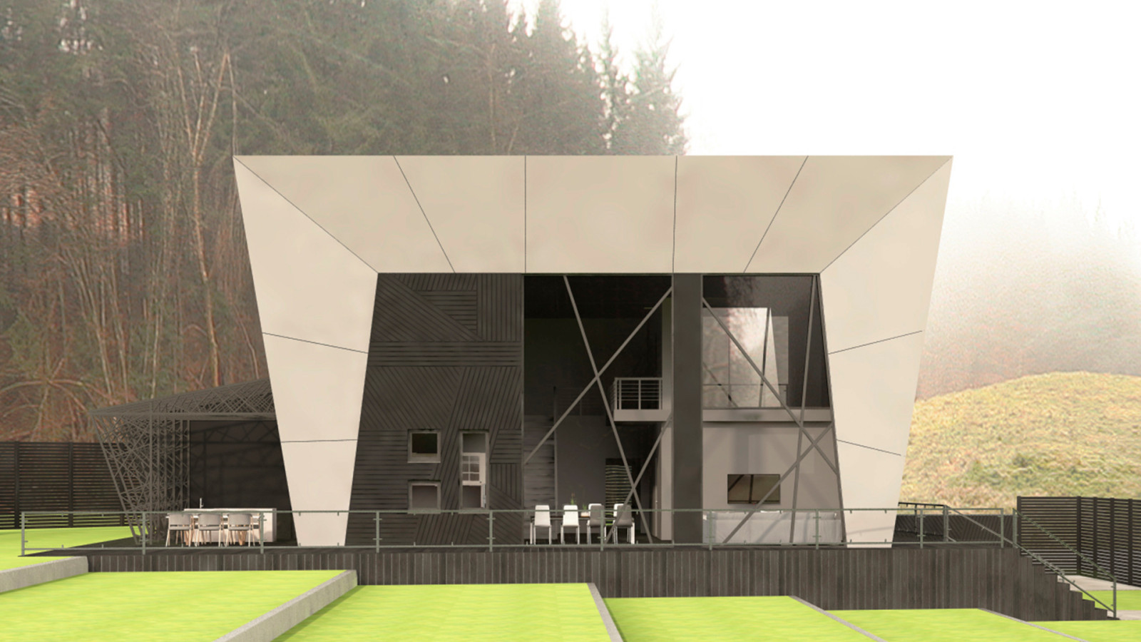 ПРОЕКТ ИНДИВИДУАЛЬНОГО ЖИЛОГО ДОМА «LIEBE INDIRECT» 2.0