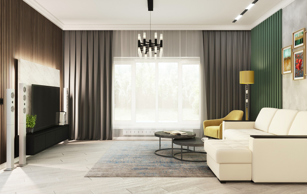 Кухня-гостиная, 40 м2