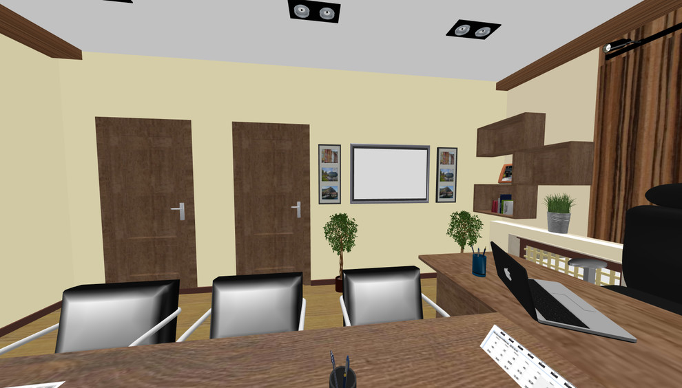 Дизайн кабинета директора и комнаты отдыха компании