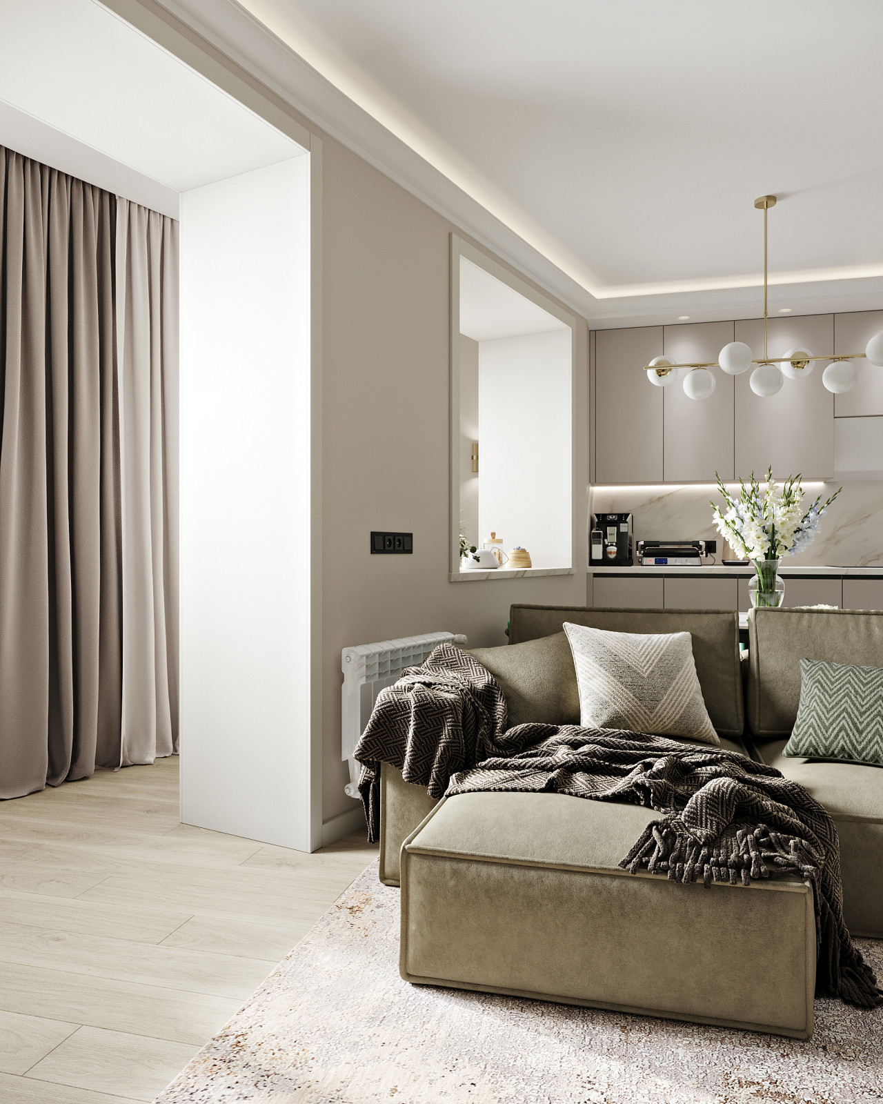 Четырехкомнатная квартира, г. Реутов