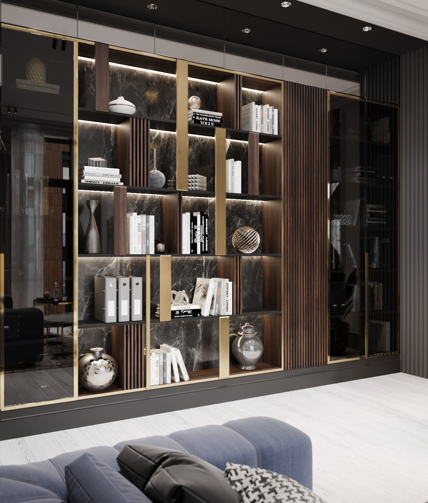 Роскошь и стиль: интерьер таунхауса в ЖК Park Fonte