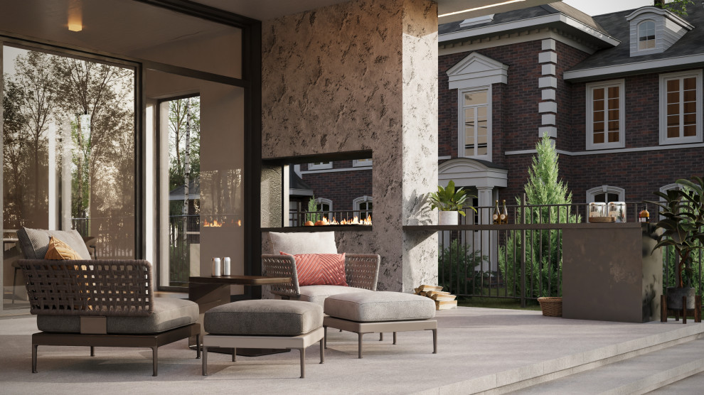 Проект коттеджа на берегу Москва-реки