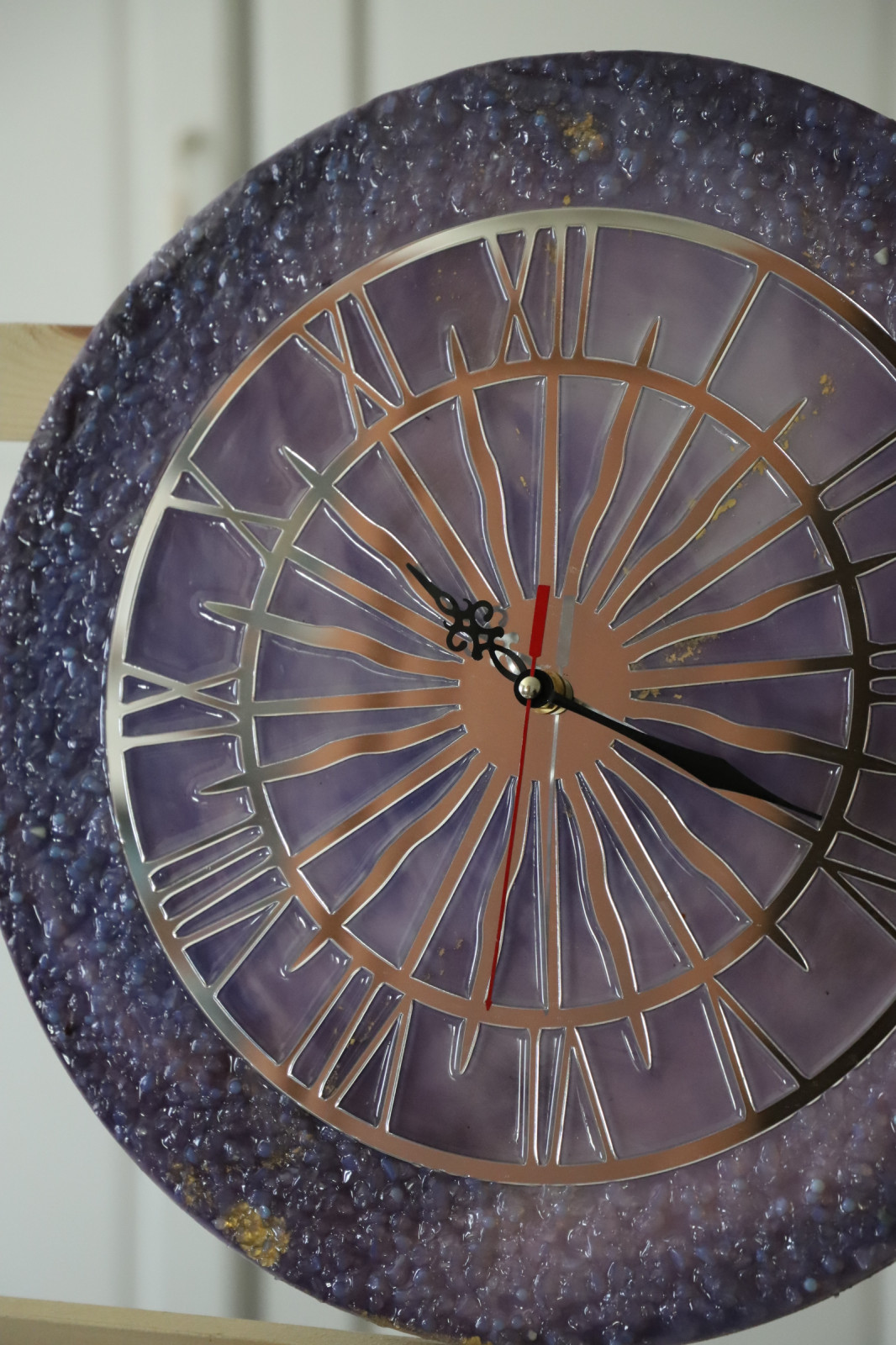 Часы из эпоксидной смолы