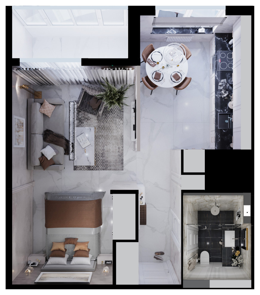 Светлая квартира